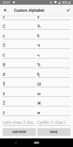 Cyrillic to Latin